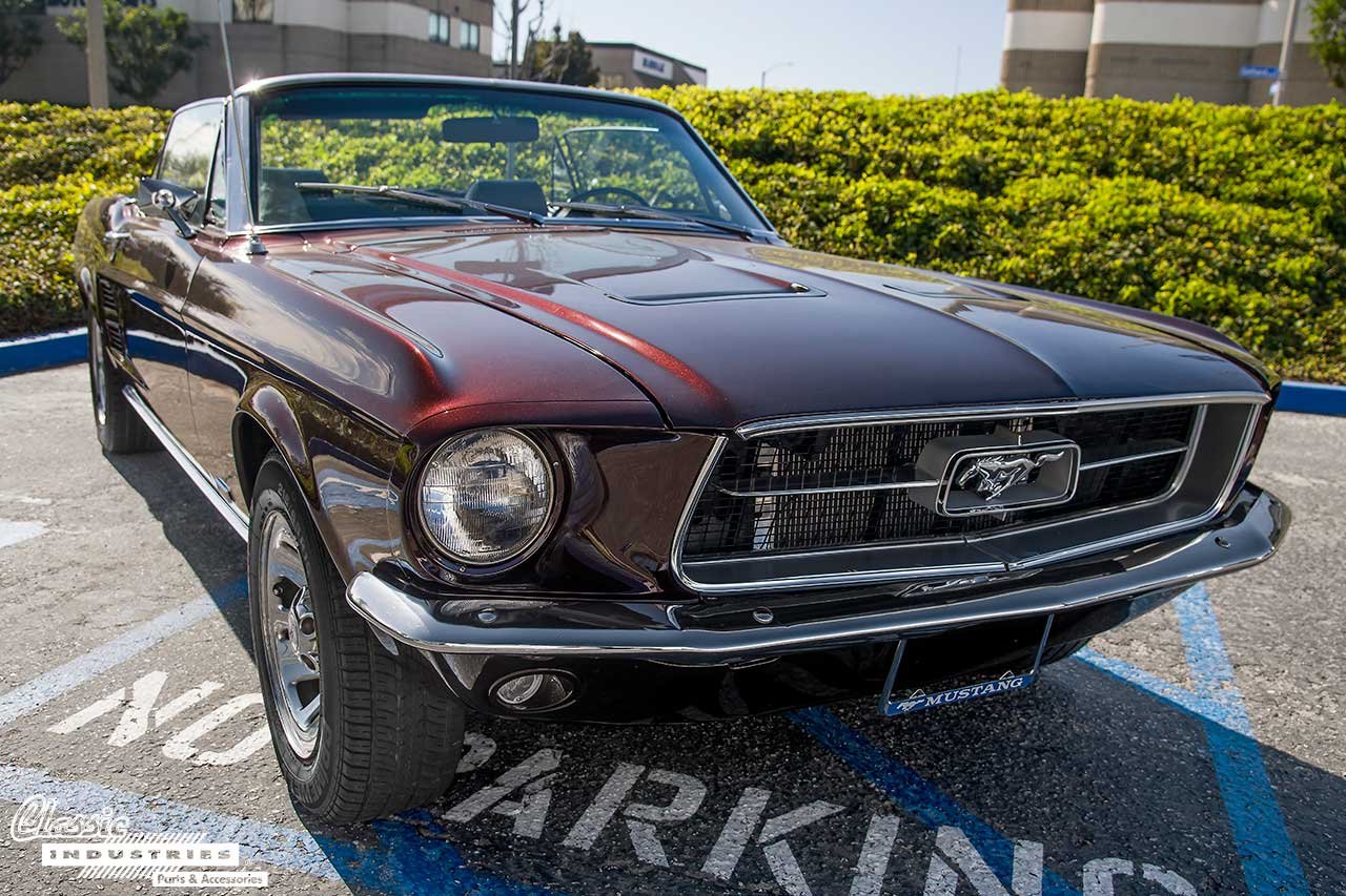 1967 Mustang - Cherry Convertible